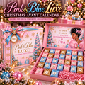 Pink & Blue Luxe Christmas Avant Calendar (PREORDER)